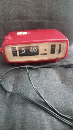Radio sveglia sanyo flip cloak - sveglia,
