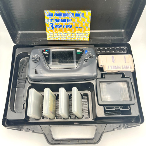 Sega game gear - game, console