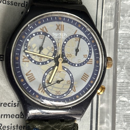 Swatch chrono 1992 - chrono, scatola