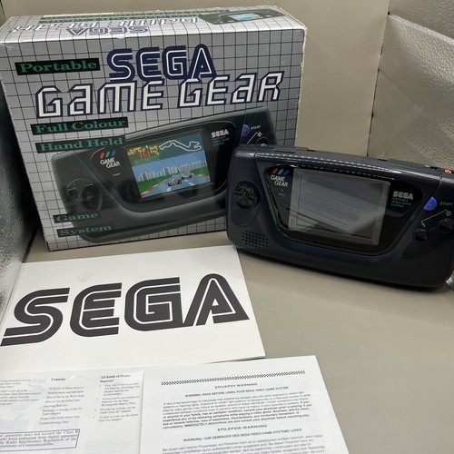 Sega game gear - sega, scatola