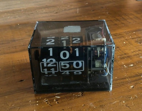 Vintage flip clock - vintage, orologio